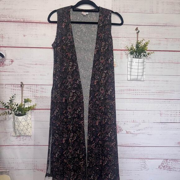 New Paisley & Floral Duster Tank Cardigan - Picture 1 of 4